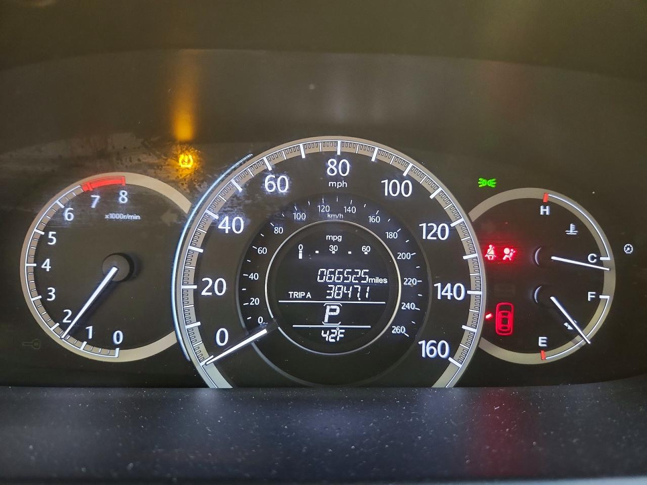 2015 HONDA ACCORD LX photo 9
