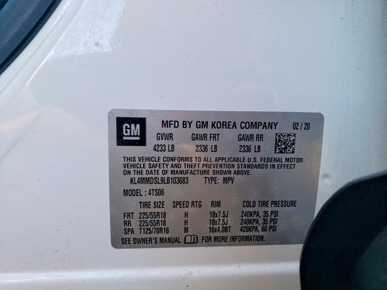 2020 BUICK ENCORE GX SELECT photo 27