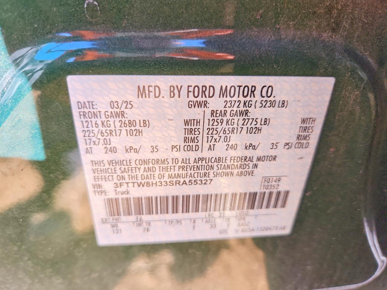 2025 FORD MAVERICK XLT photo 13
