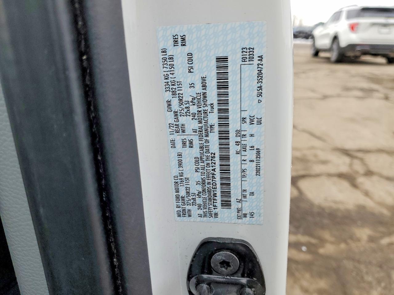 2023 FORD F150 SUPERCREW photo 23