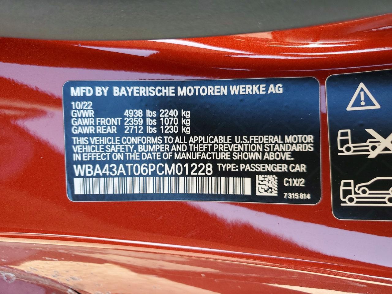 2023 BMW 430XI photo 12