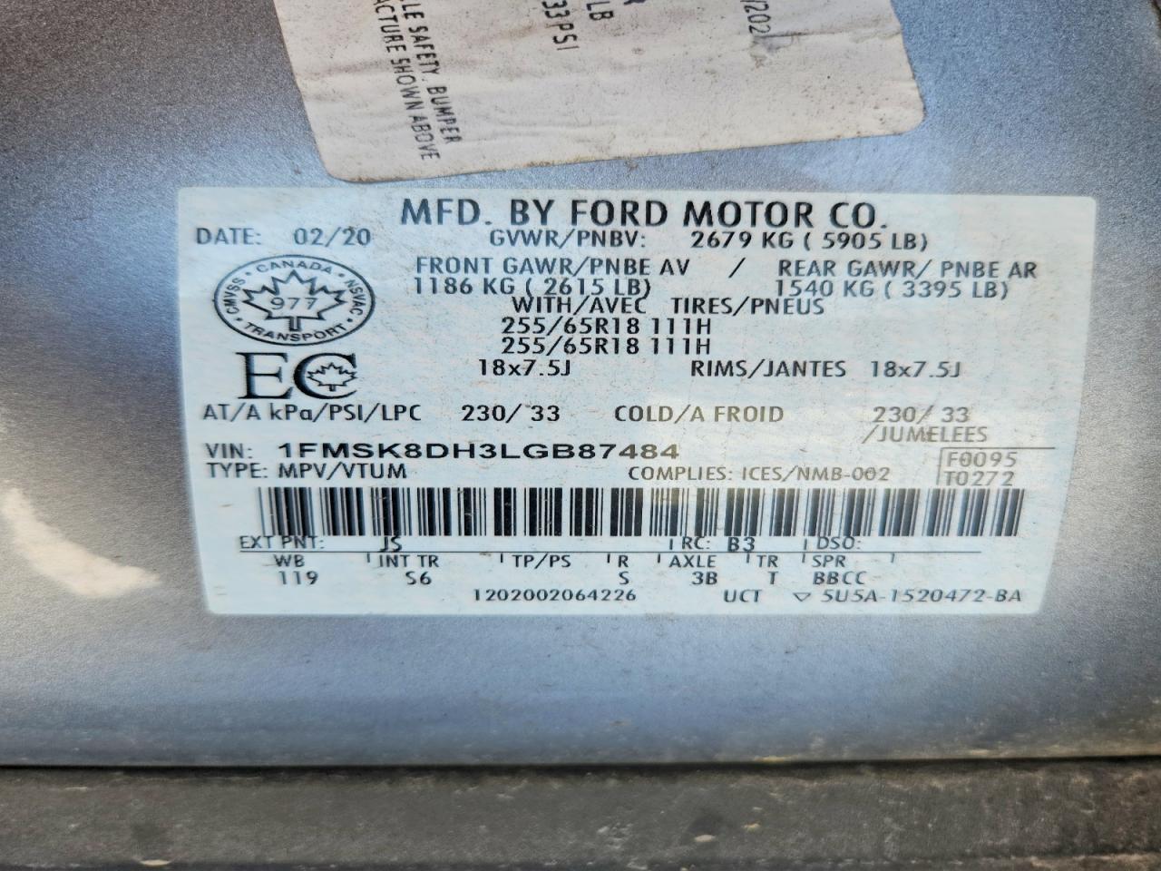 2020 FORD EXPLORER XLT photo 13