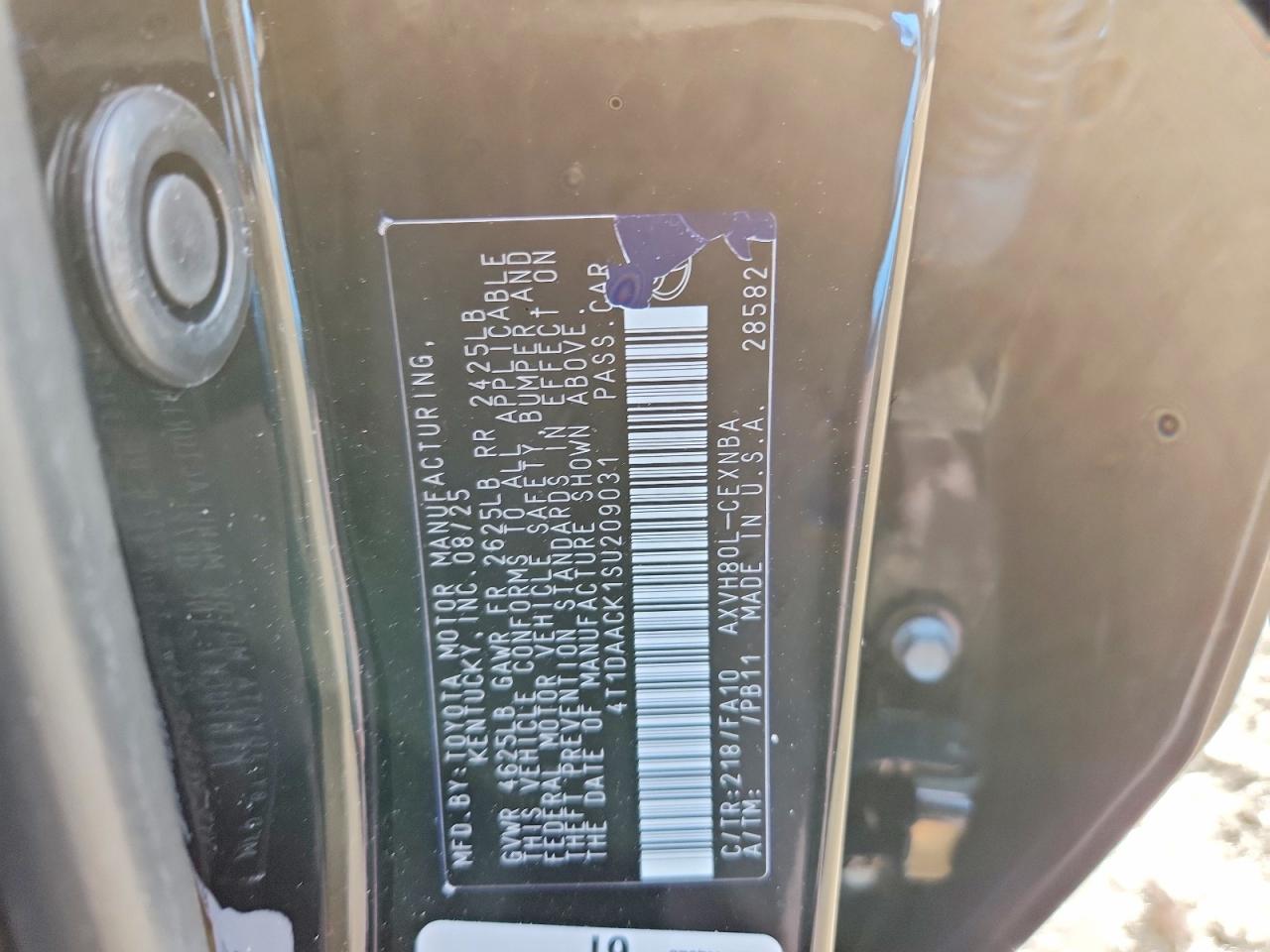 2025 TOYOTA CAMRY XSE photo 25