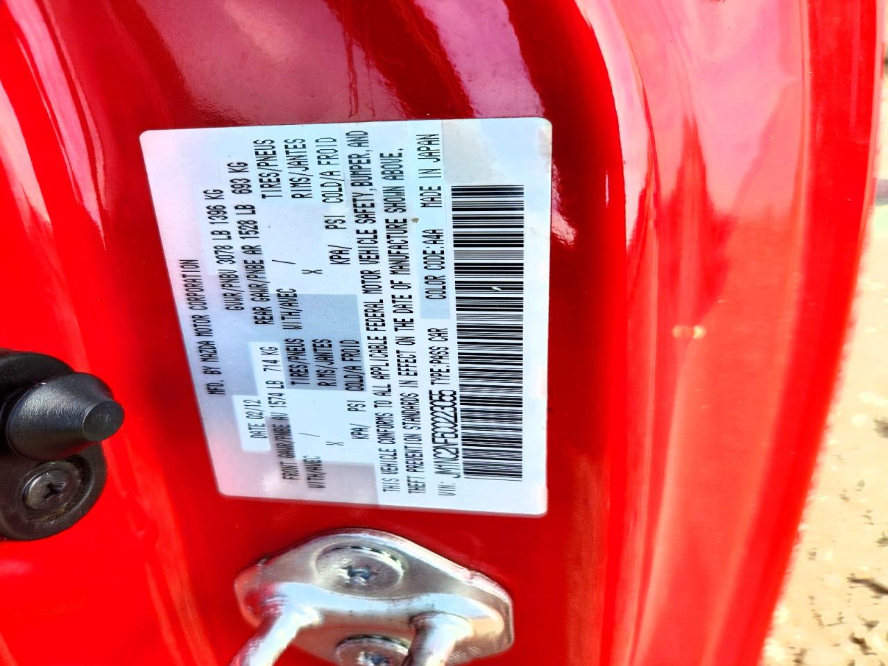 2012 MAZDA MX-5 MIATA photo 34