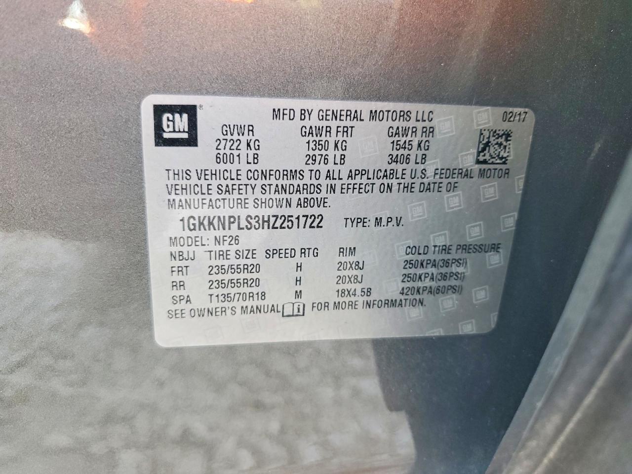 2017 GMC ACADIA DENALI photo 13
