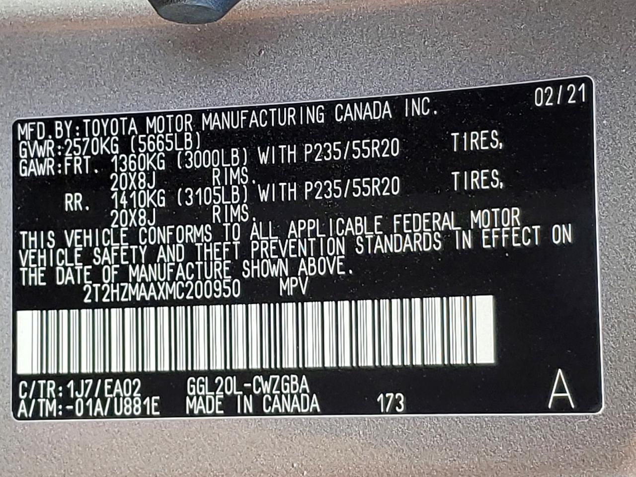 2021 LEXUS RX 350 photo 27