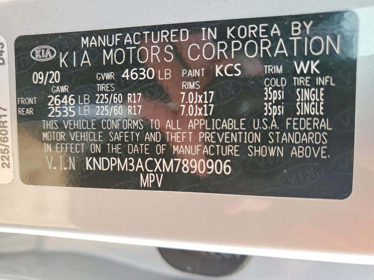 2021 KIA SPORTAGE LX photo 27
