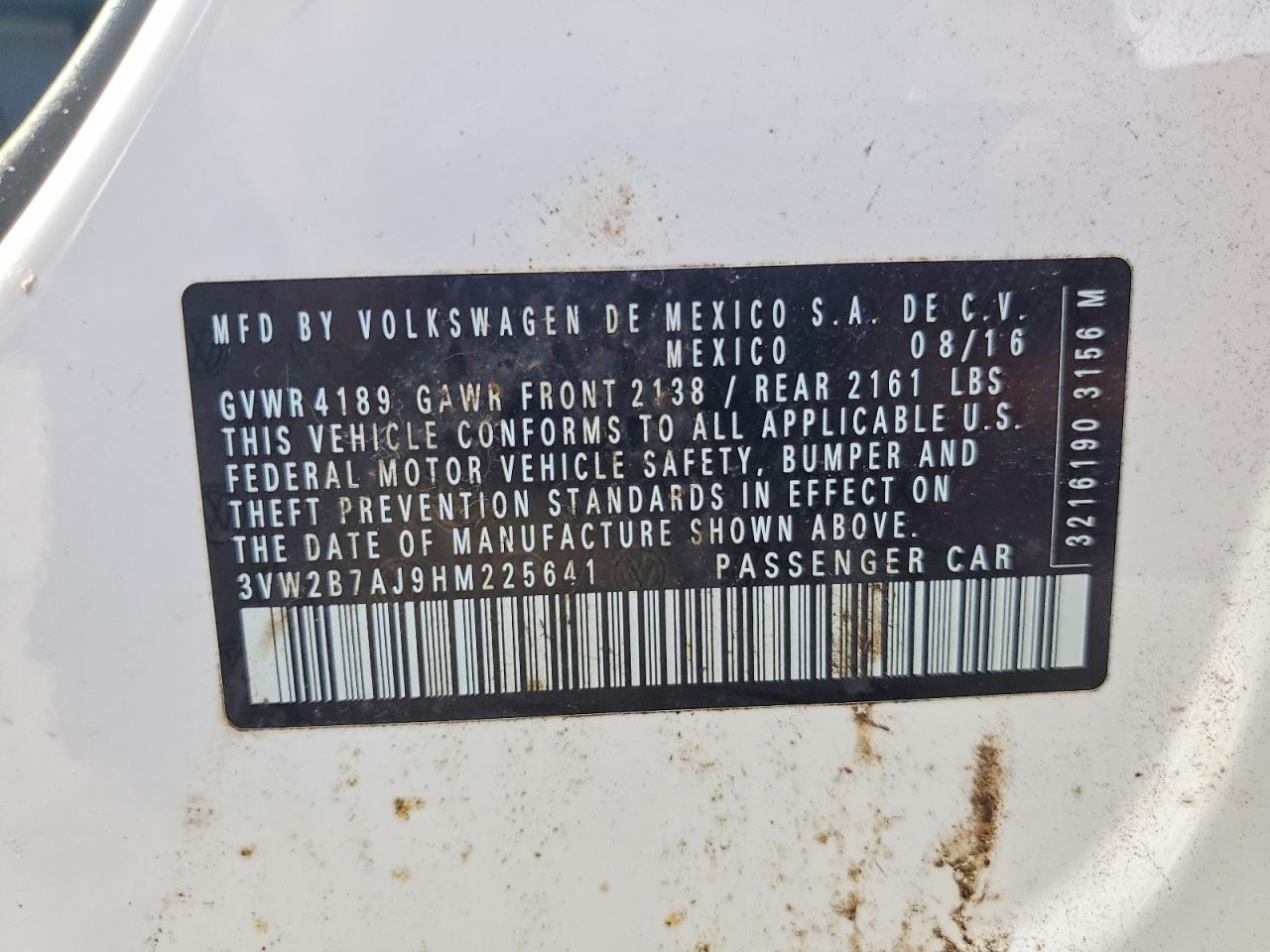 2017 VOLKSWAGEN JETTA S photo 12