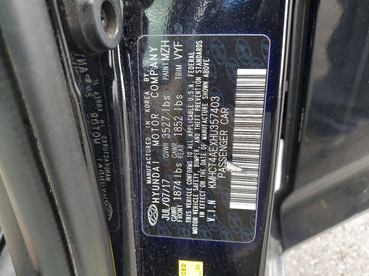 2017 HYUNDAI ACCENT SE photo 13
