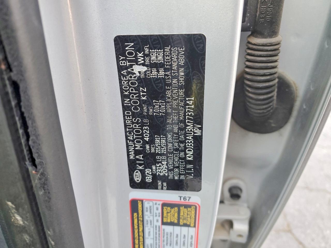 2021 KIA SOUL EX photo 23