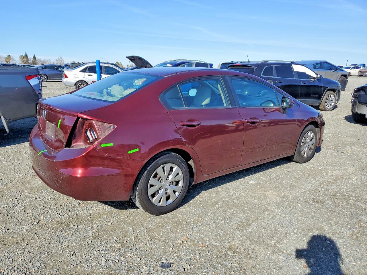 2012 HONDA CIVIC LX photo 5