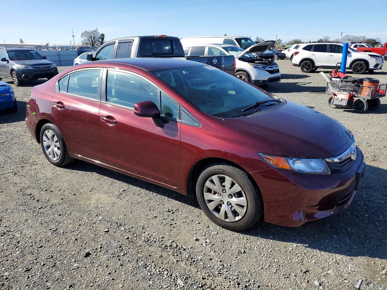 2012 HONDA CIVIC LX photo 7