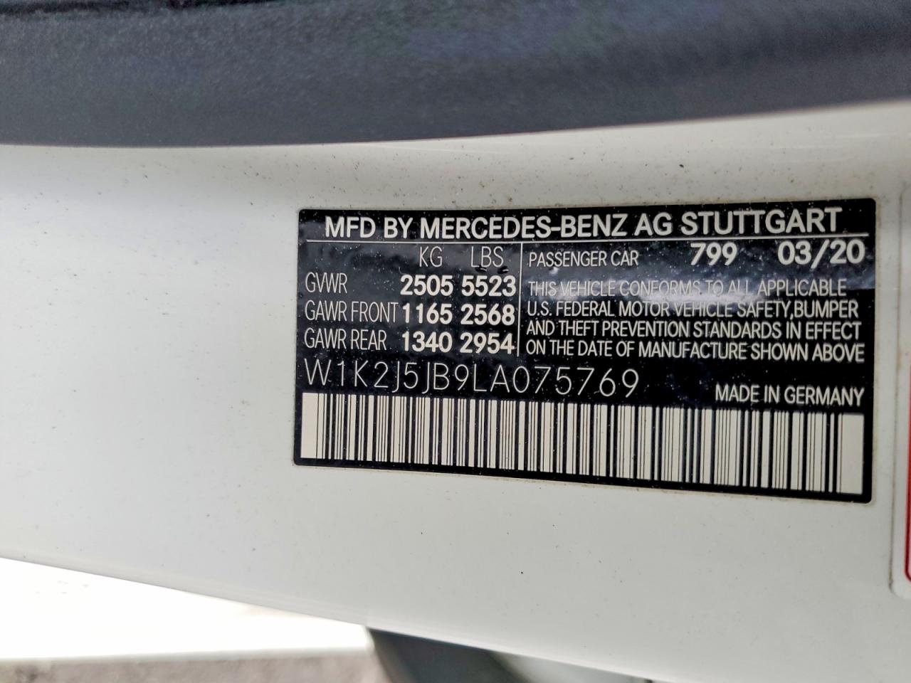2020 MERCEDES-BENZ CLS 450 photo 12