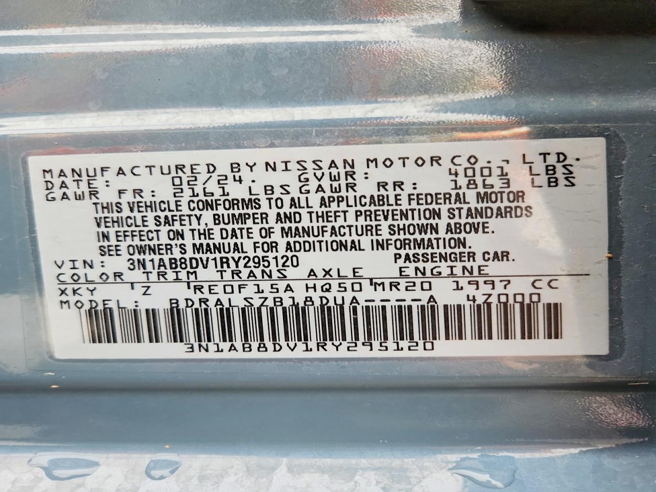 2024 NISSAN SENTRA SR photo 12
