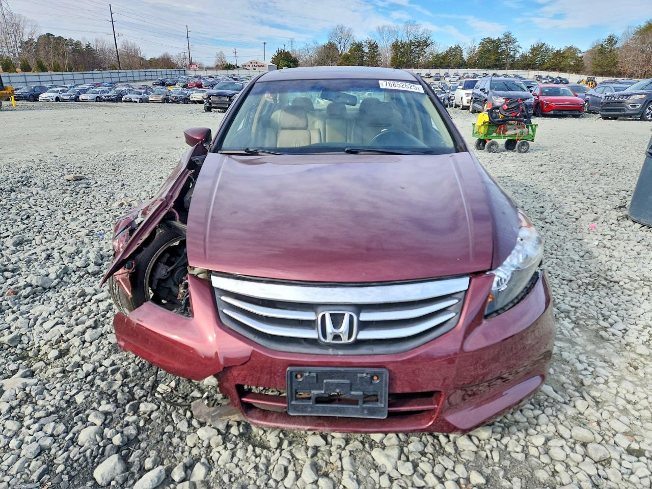 2012 HONDA ACCORD EXL photo 5