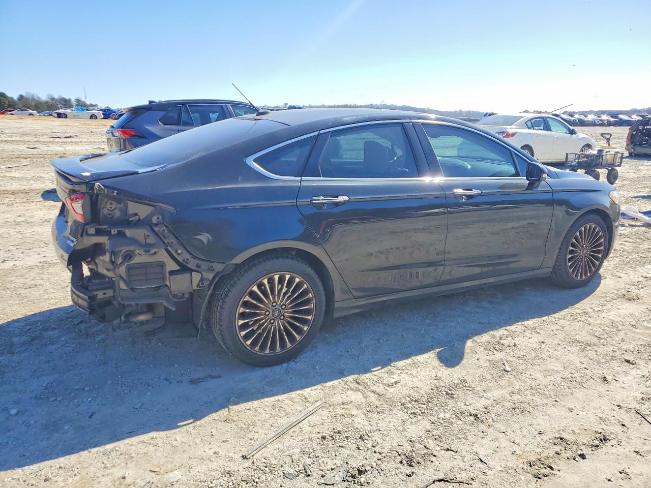 2014 FORD FUSION TITANIUM photo 3