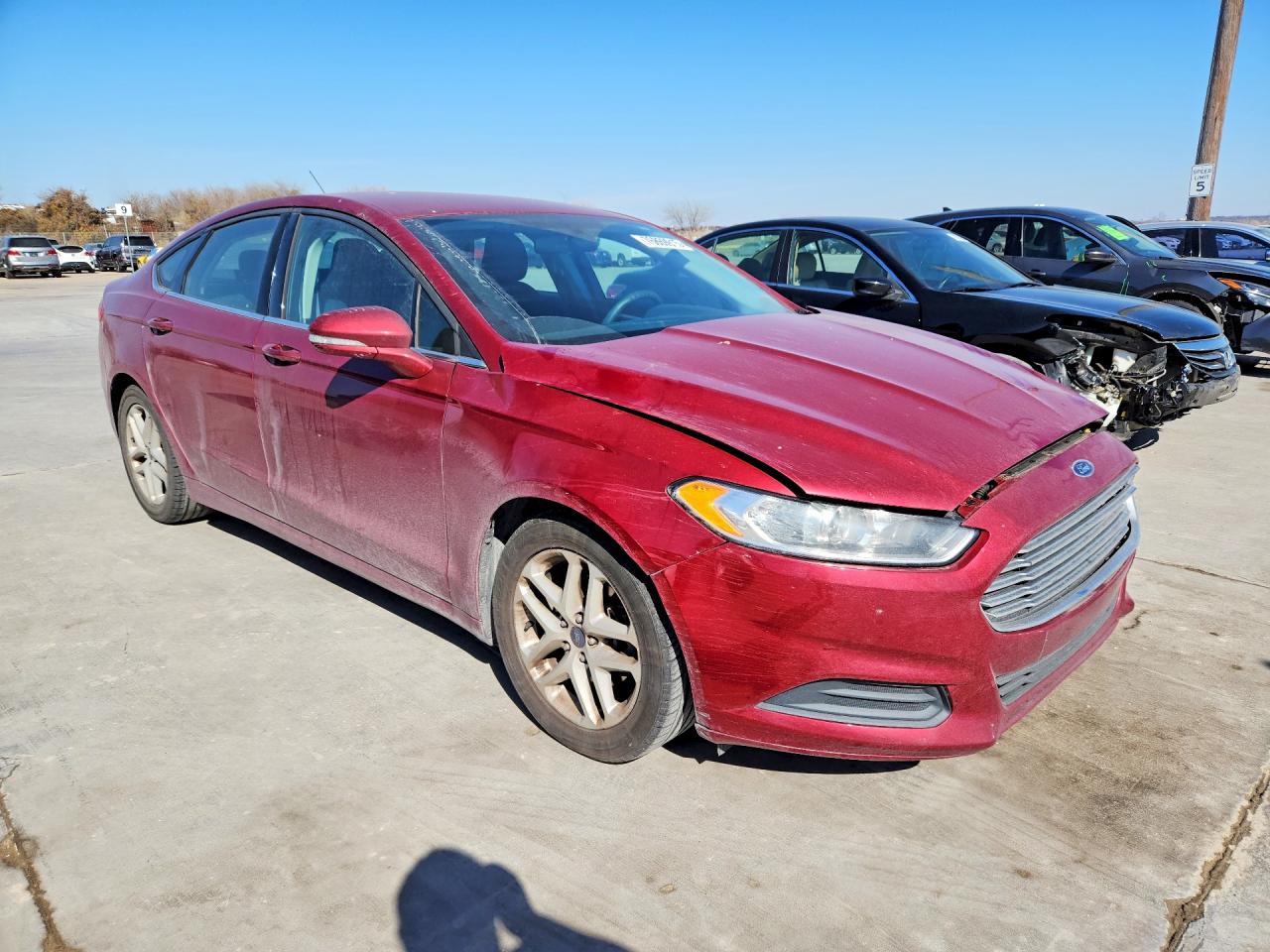 2016 FORD FUSION SE photo 7