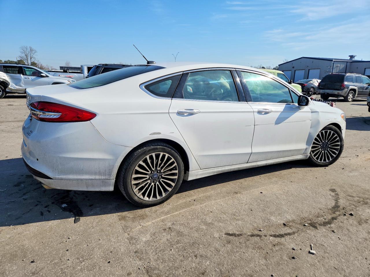 2017 FORD FUSION SE photo 7