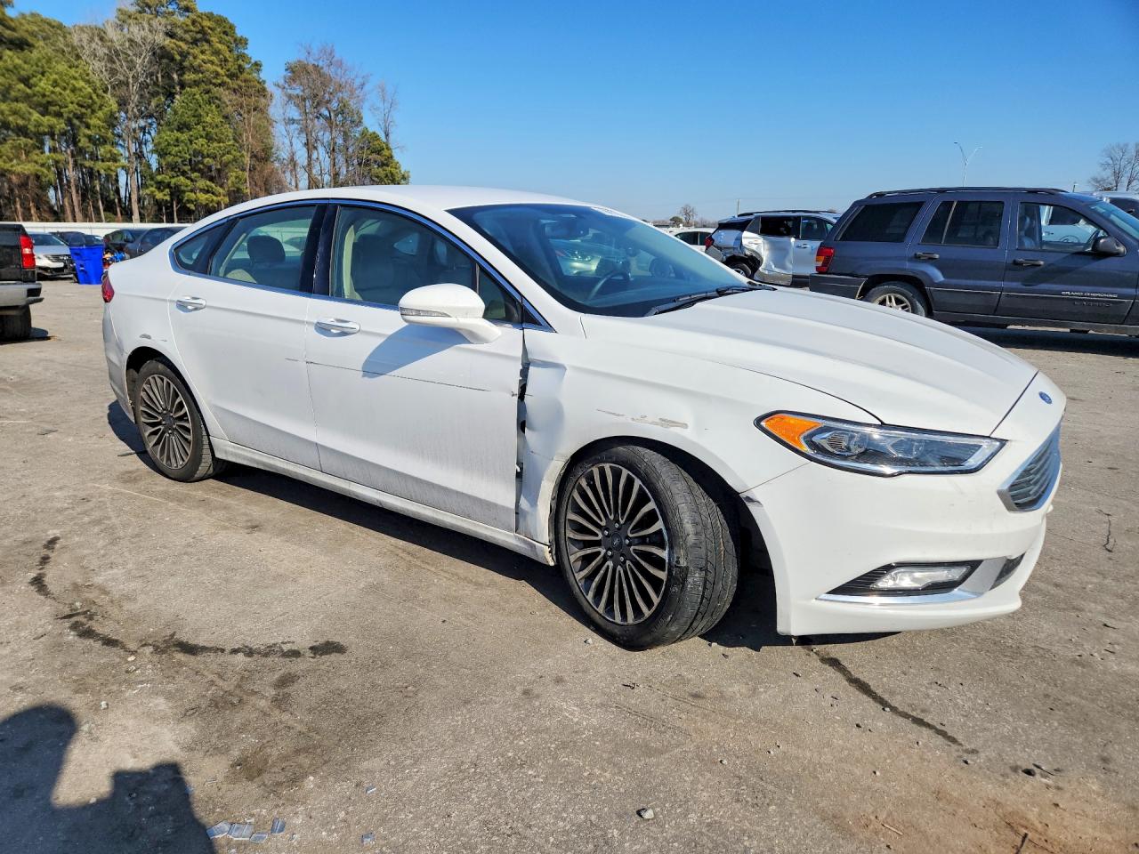 2017 FORD FUSION SE photo 10
