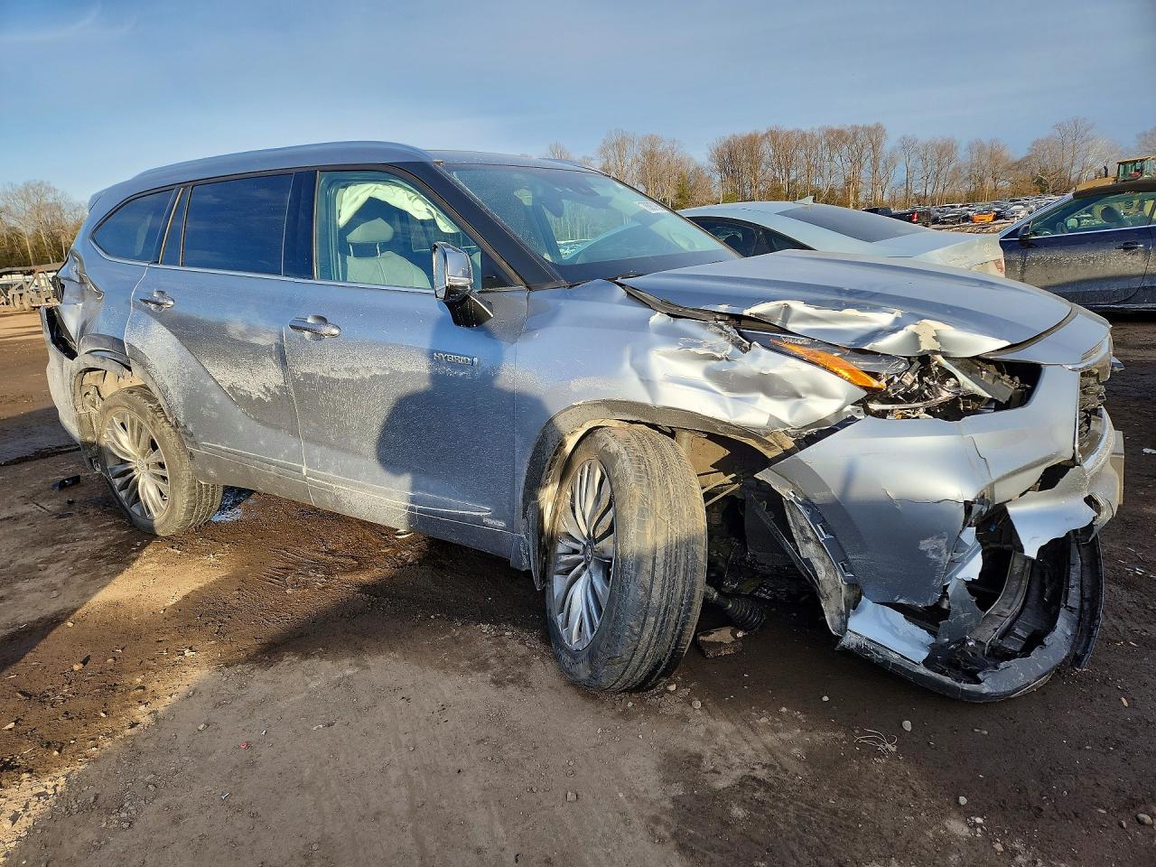 2021 TOYOTA HIGHLANDER HYBRID PLATINUM photo 4