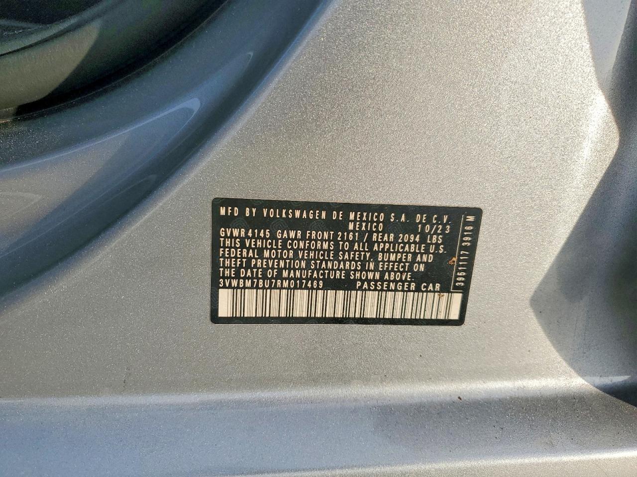 2024 VOLKSWAGEN JETTA SPORT photo 12