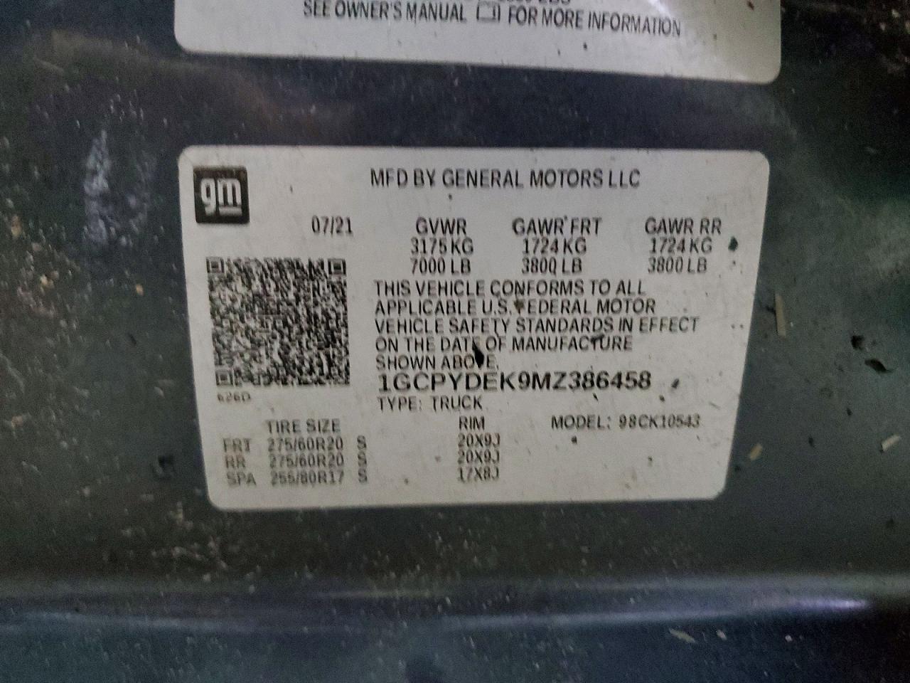 2021 CHEVROLET SILVERADO K1500 LT photo 37