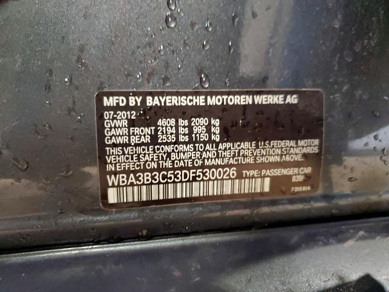 2013 BMW 328 XI photo 25