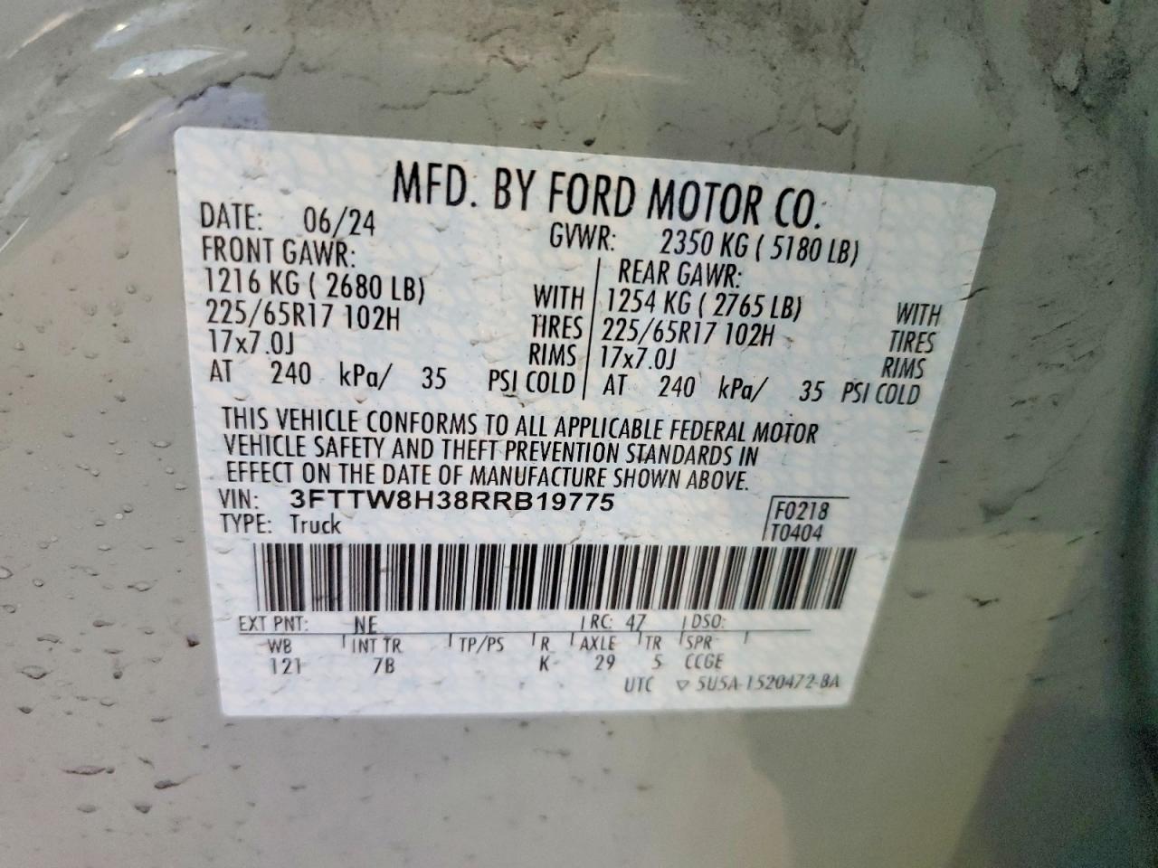2024 FORD MAVERICK XLT photo 34