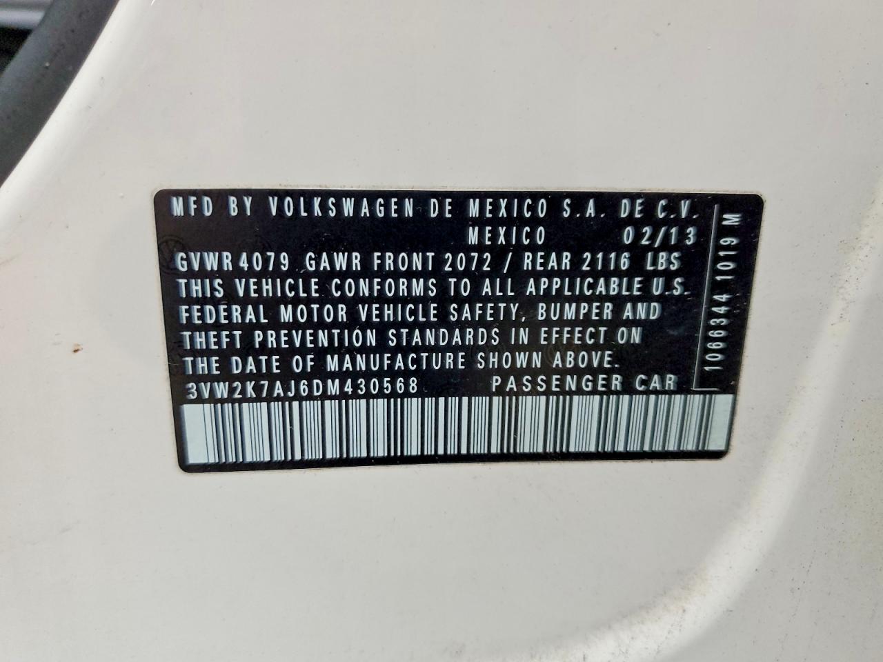 2013 VOLKSWAGEN JETTA BASE photo 22