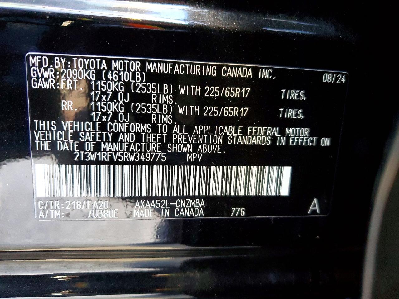 2024 TOYOTA RAV4 XLE photo 23