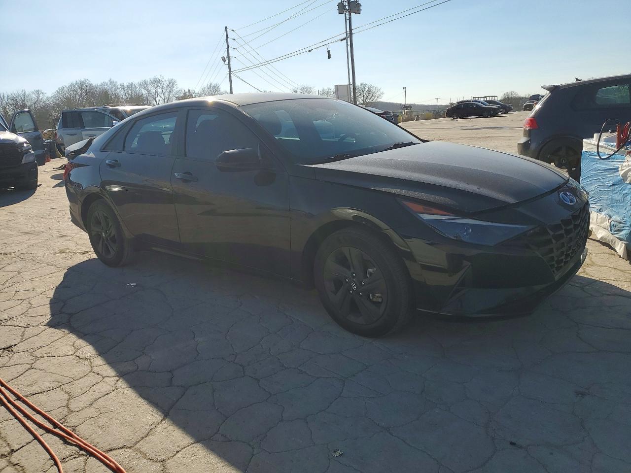 2023 HYUNDAI ELANTRA BLUE photo 7