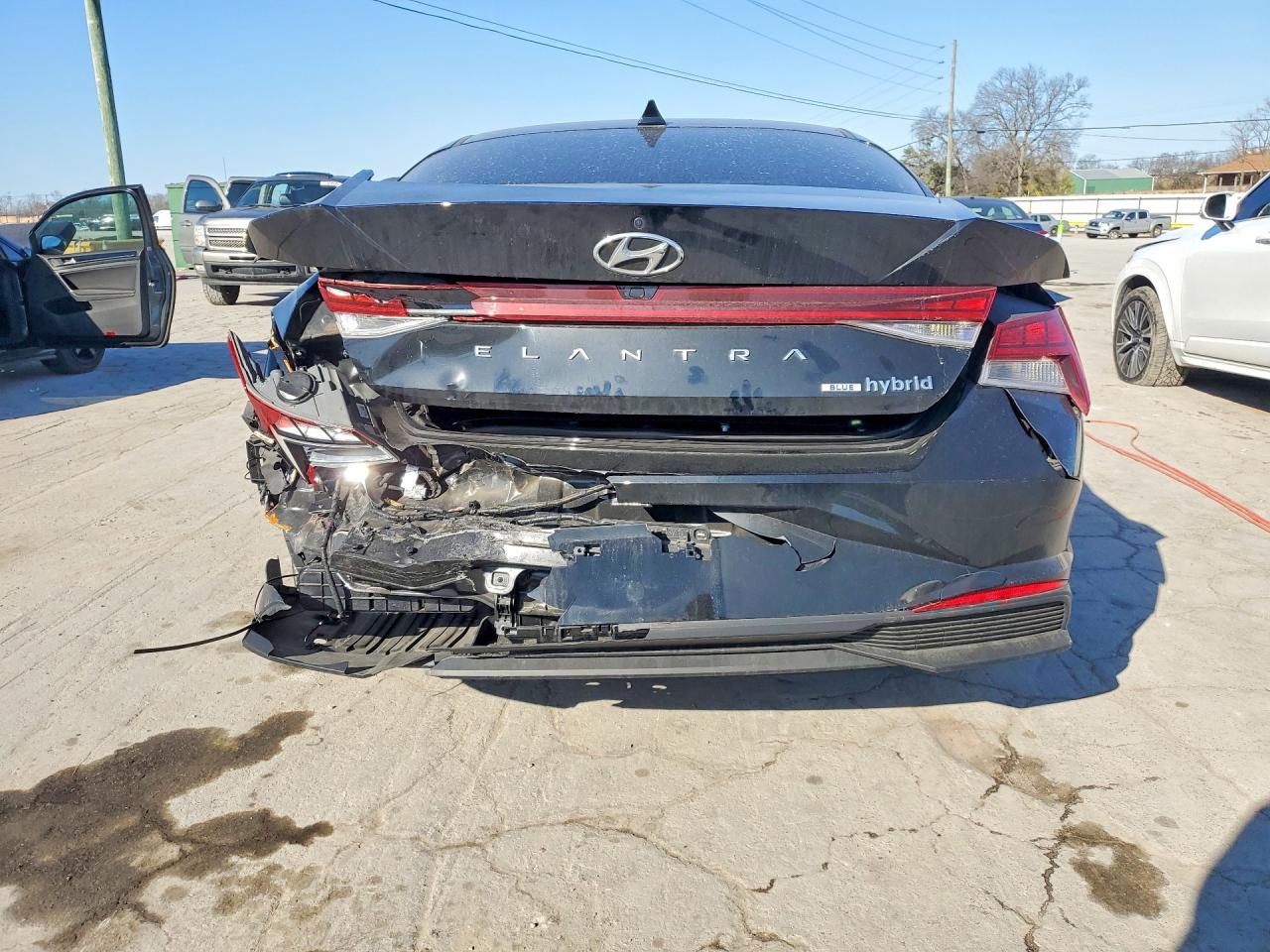 2023 HYUNDAI ELANTRA BLUE photo 11