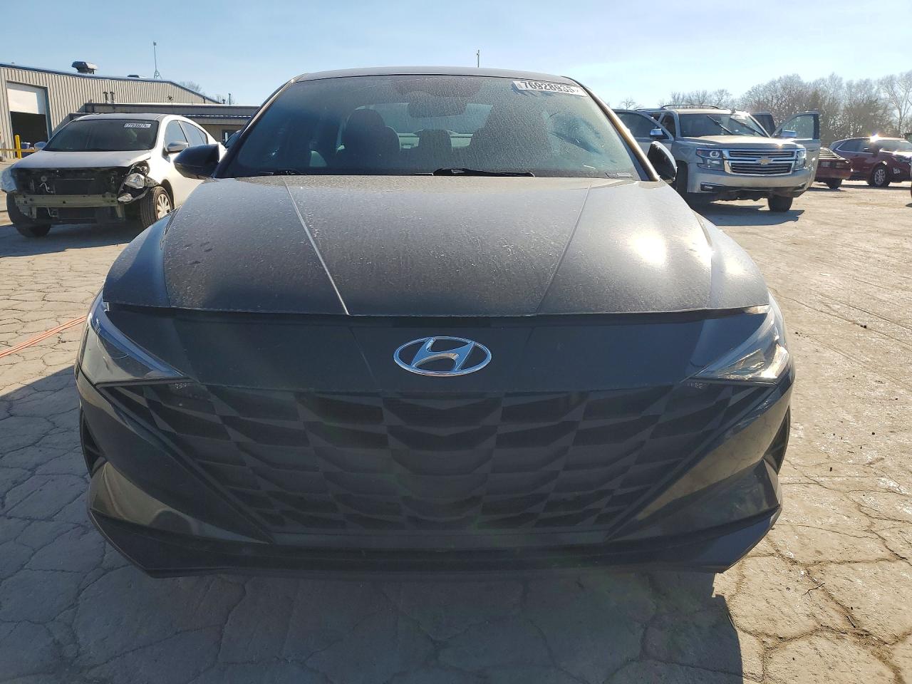 2023 HYUNDAI ELANTRA BLUE photo 9