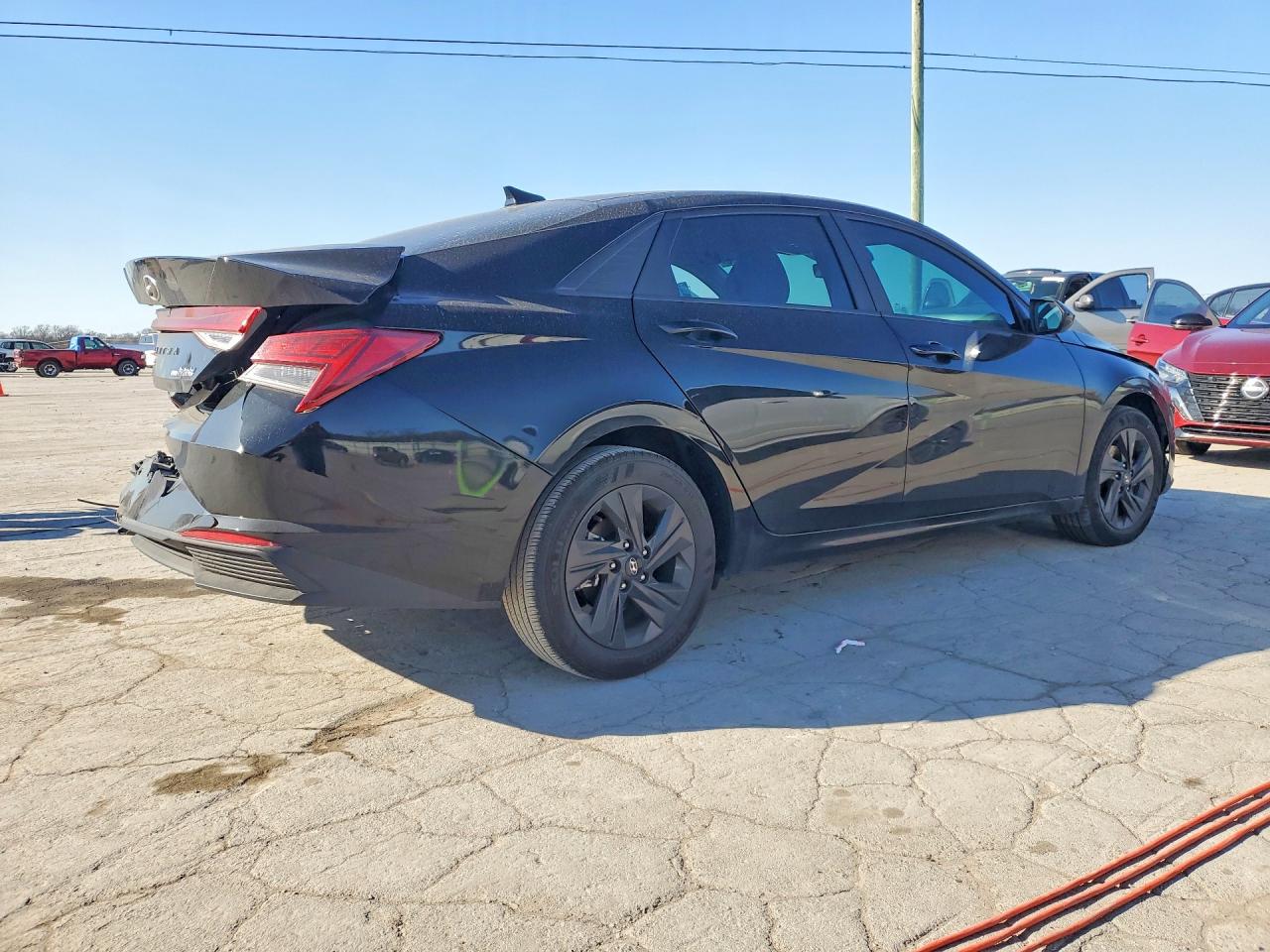 2023 HYUNDAI ELANTRA BLUE photo 5