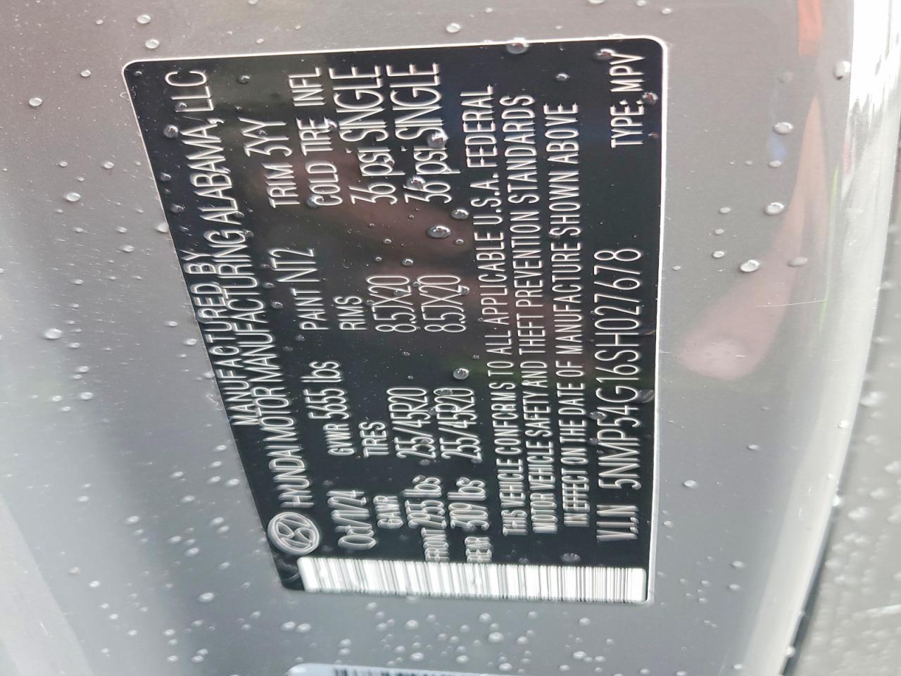 2025 HYUNDAI SANTA FE CALLIGRAPHY photo 12