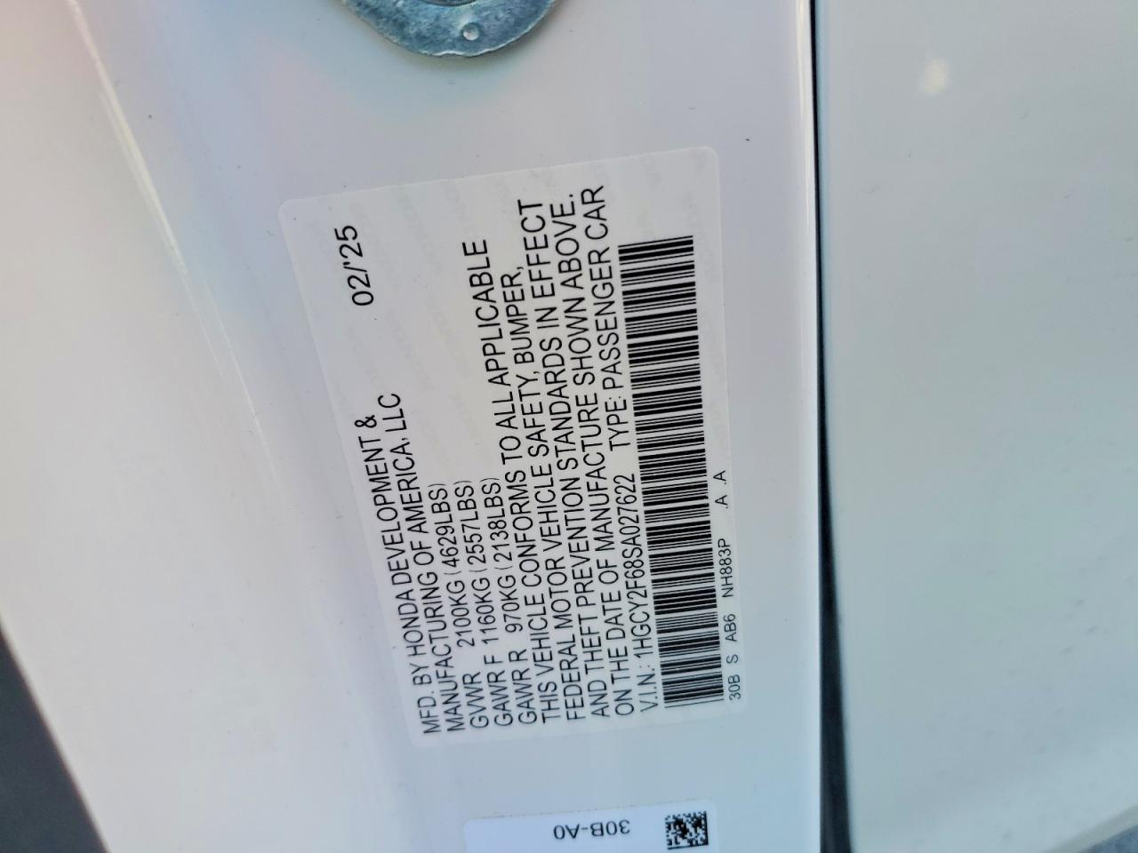2025 HONDA ACCORD HYBRID EXL photo 12