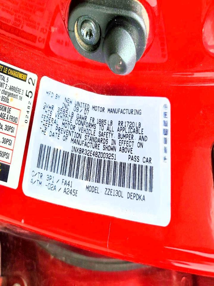 2008 TOYOTA COROLLA CE photo 12