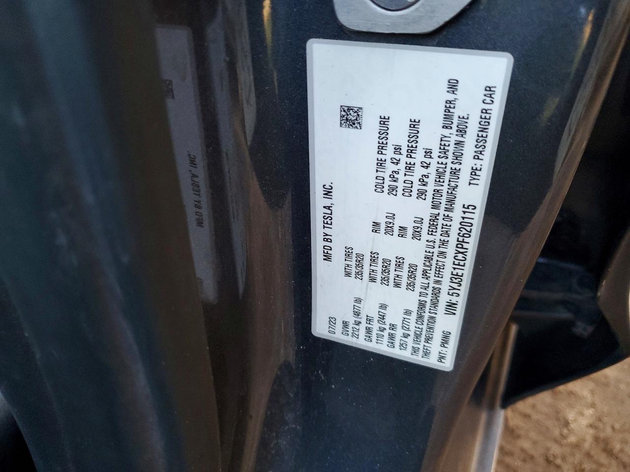 2023 TESLA MODEL 3 photo 23