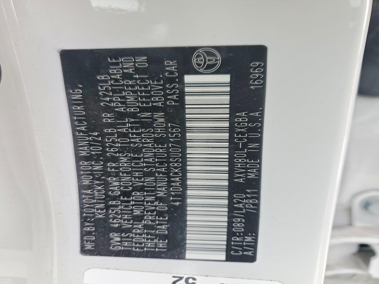 2025 TOYOTA CAMRY XSE photo 34