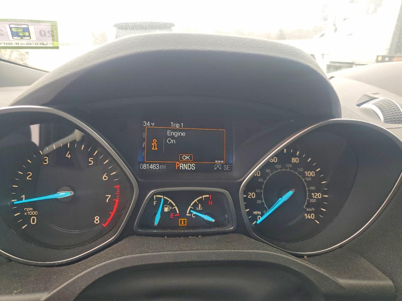 2017 FORD ESCAPE TITANIUM photo 17