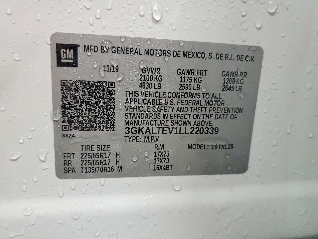 2020 GMC TERRAIN SLE photo 14