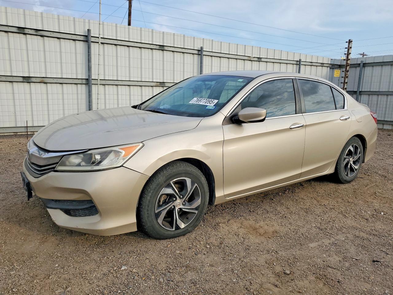 2016 HONDA ACCORD