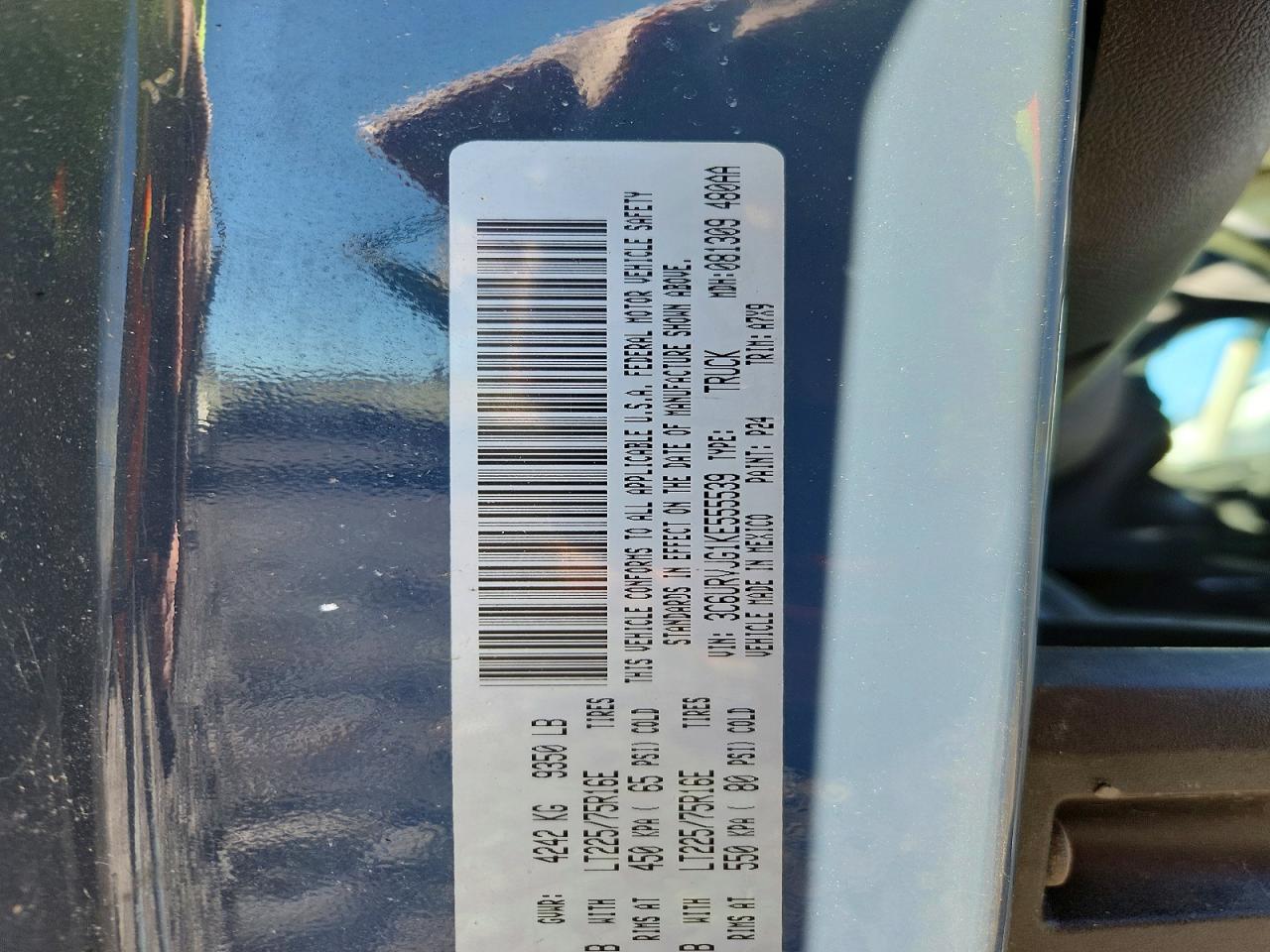 2019 RAM PROMASTER 3500 3500 HIGH photo 12
