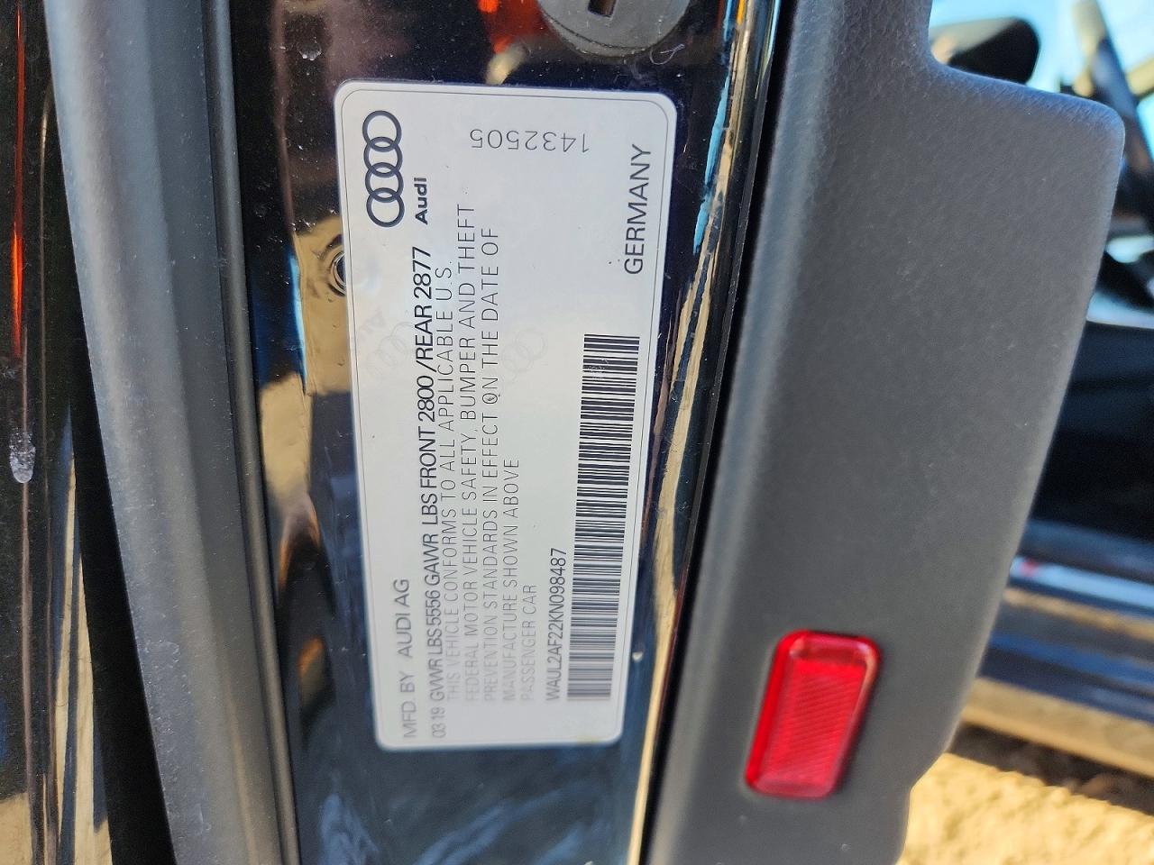 2019 AUDI A6 PREMIUM PLUS photo 25