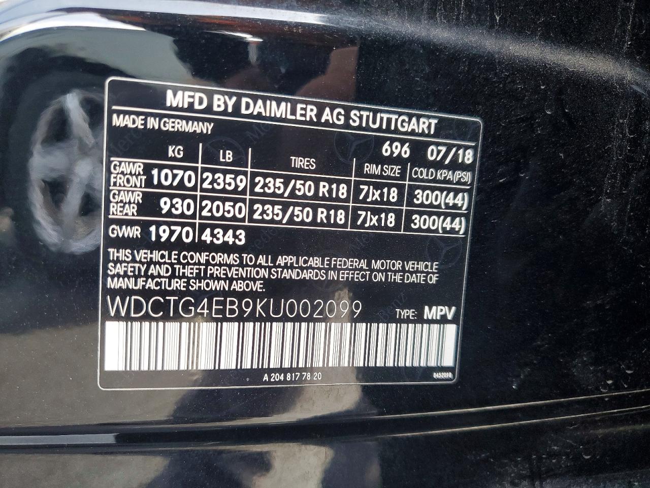 2019 MERCEDES-BENZ GLA 250 photo 25