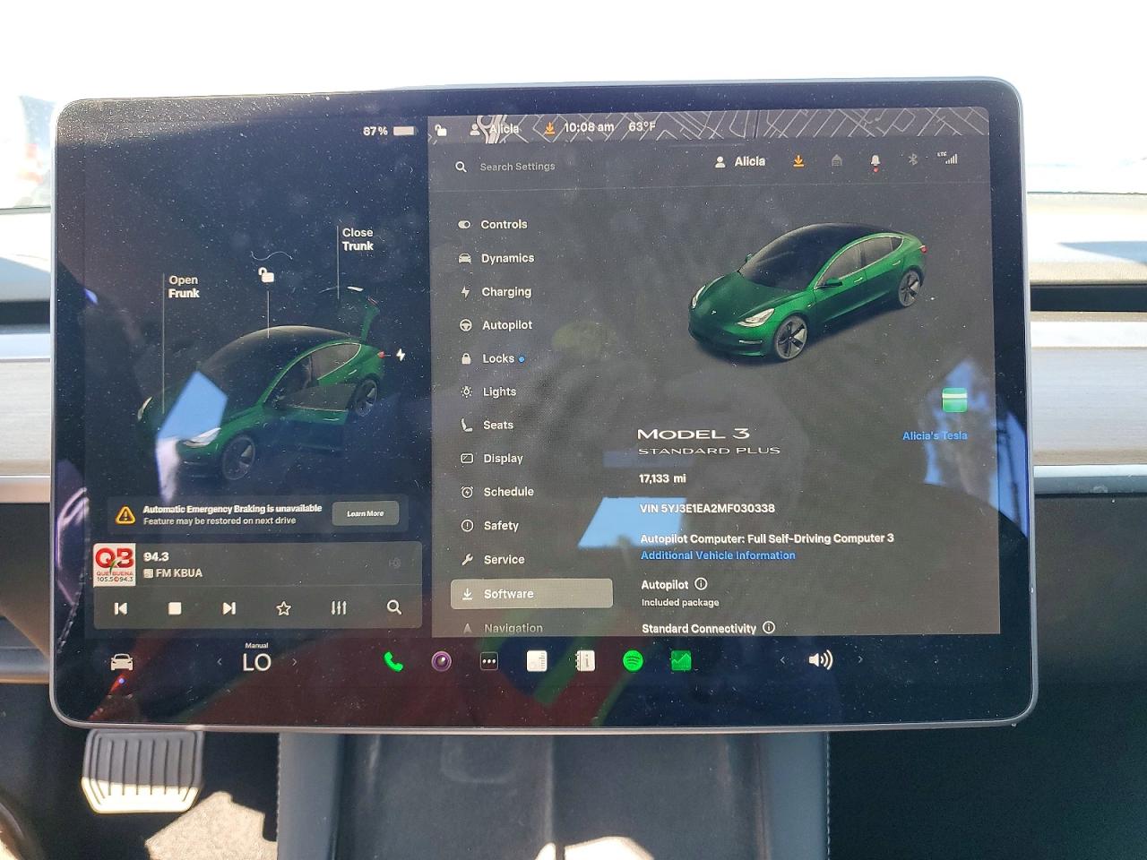2021 TESLA MODEL 3 photo 17