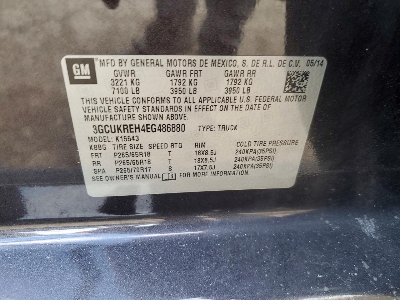 2014 CHEVROLET SILVERADO K1500 LT photo 23