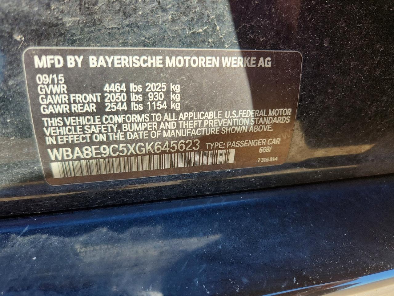 2016 BMW 328 I SULEV photo 13