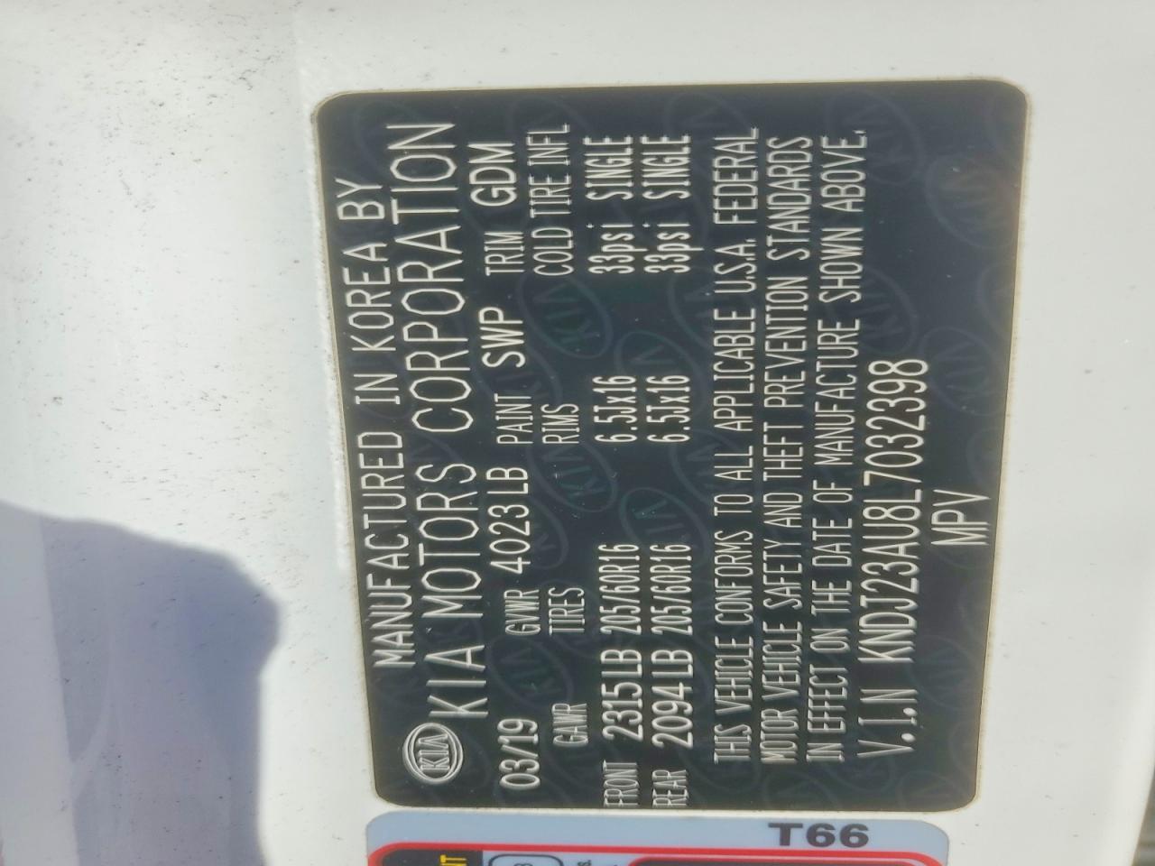 2020 KIA SOUL LX photo 40