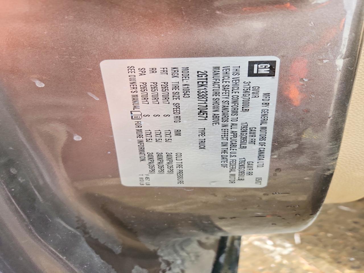 2007 GMC NEW SIERRA K1500 photo 25